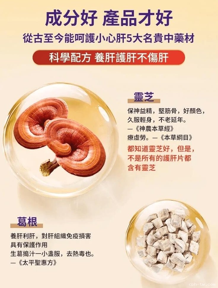 葛根靈芝片&copy;萃品匯